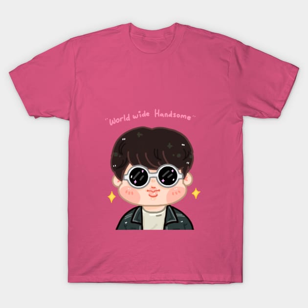 worldwide handsome T-Shirt by Byunfrog